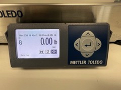 Mettler Toledo BC60 Shipping Scale, 150 x .05 lb, SS Platter with Bluetooth-Used