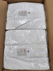 Disposable Coverall 60GSM Painter Bunny Suit White XL Non Medical | CASE of 50