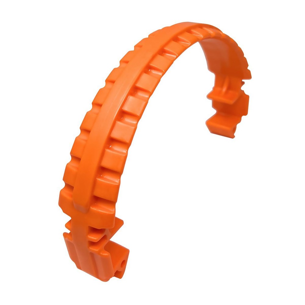 Cam Arm Safety Lock for 4″ Cam and Groove Fittings, Orange Poly, 40SBL