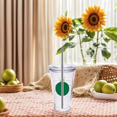 8 Inch Stainless Steel Straws Replacement for 8 inch 6pcs straight, Silver