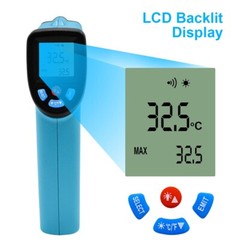 Digital IR Infrared Laser Gun Temperature Thermometer Heat Thermal Gauge Sensor