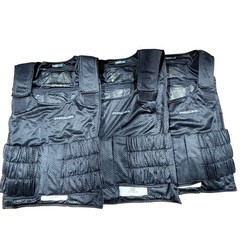 Phasecore Cooling Vest System – 3-Vest Complete with Ice Packs & Carry Bag New