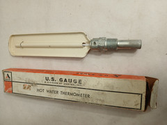 Hot Water Line Thermometer – 2526 5640-01 – US Gauge Co. (Steam Punk) – AMETEK