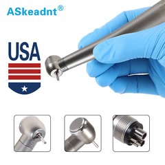 10 PCS Dental High Speed Handpiece Push Button Turbine 4 Hole NSK Pana Max Style