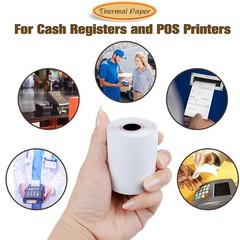 50-200 Rolls Case 2 1/4″ x 85′ Cash Register POS Receipt Thermal Paper BPA Free