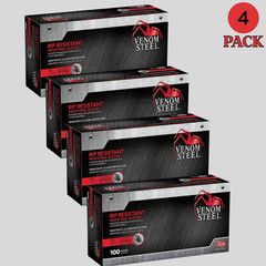 Venom Steel Industrial Nitrile Gloves One Size Fits Most, 100 Count