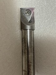 Lot of 7 Valenite Carbide Inserts VC-2 TNEA 322 KK & Boring Bar (Used) as Shown