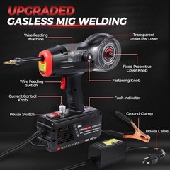 Portable Handheld MIG Welder 120A 110V Gasless Mini Welder Machine MIG-120