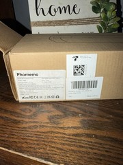 Phomemo M08F Bluetooth Portable Thermal Printer, Black & White Output