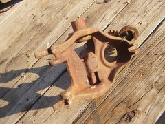 International IH grain drill planter bracket w/ drive gear sprocket 3569AB