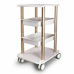 Beauty Salon Trolley Esthetician SPA Equipment Storage Stand Trolley Cart 360??
