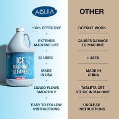 Ice Machine Cleaner and Descaler Gallon | Ice Maker Cleaner for All Brands; O…