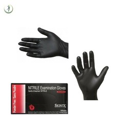 Nitrile Black Dental Medical Exam Gloves Powder-Free Disposable 5 Mil 10 Boxes