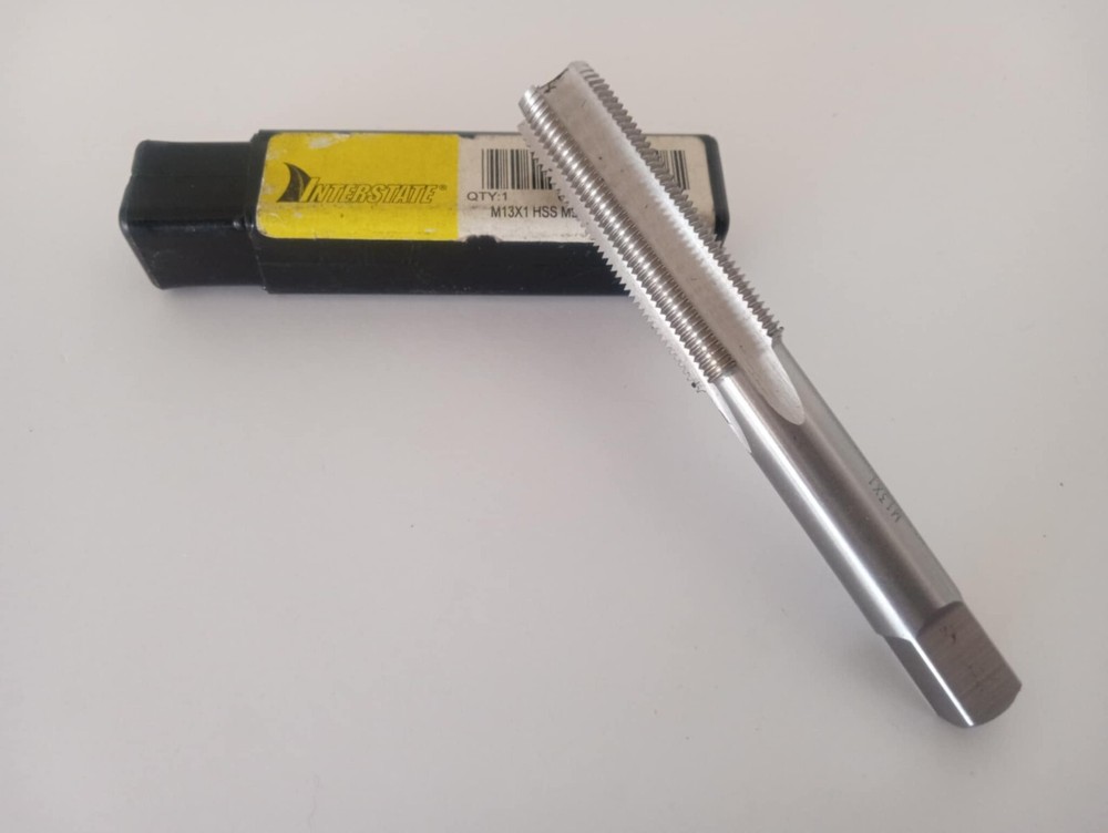 Value Collection INTERSTATE Straight Flute Tap: M13x1 Metric Special, 4 Flute,
