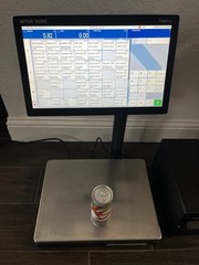 METTLER TOLEDO FreshWay C Scale Retail Scale LArge Touch Screen, Printer And Box