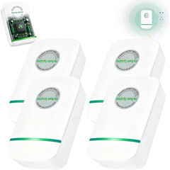 Electricity Saving Box 4 Pack, Outlet Device, Electrical Power Accessory for Hom
