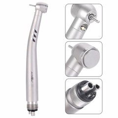 Joy Dental Fiber Optic LED E-generator High Speed Handpiece 2H/4Hole Torque Head