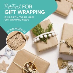 17.5″ x 1200″ Brown Kraft Paper Basis Thick Roll Packaging Shipping Wrapping