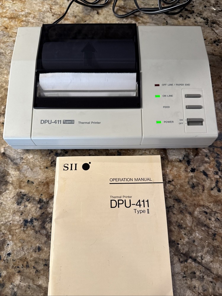 SII DPU-411-040 21BU DPU-411 Type II Thermal Printer