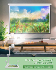 Transparency Sheets for Inkjet Printer Clear Acetate Film 8.5×11 Overhead Paper