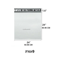 100 Pcs Poly Mailers Shipping Bag ， Self-Sealing Shipping Bags