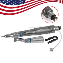 Dental Slow Low Speed Handpiece Air Motor 4H Contra Angle Straight Nosecone YP4