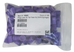 100 – Prep Lock TE (Tamper Evident) Tip Push-On Caps for ENFit Syringes 19960