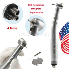 Dental Fiber Optic LED E-generator high speed handpiece 2Holes/4Holes