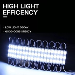 LED Module Light 6000k White 20pcs 2835SMD 150LM Per LED Waterproof Decorative