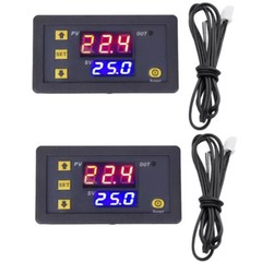 2X 12V 20A Digital Temperature Controller Switch Probe Thermostat Control W3230