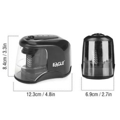 Best Automatic Electric Pencil Sharpener Helical Blade Fast Sharpen Home Office