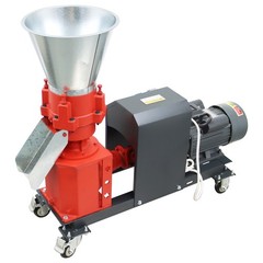 Feed Pellet Machine 3mm Feed Granulator Feed Pelletizer 4 Head Press Roller 220V