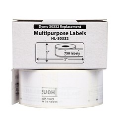DYMO 30332 1×1 Direct Thermal Multipurpose Labels (1″ x 1″) – (3) Rolls of 750