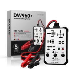 2026 Upgraded Relay Tester 12V 24V 4/5 Pin Car Diagnostic Tool LED Indicator
