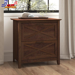 Key West 2 Drawer Lateral File Cabinet in Bing Cherry Document Storage for Home