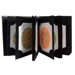 38 Plate Ishihara Test Book for Color Blindness Testing