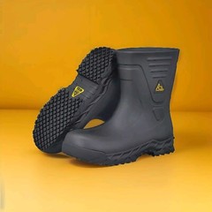 ACE 64133 Work Boots Unisex Bullfrog Pro II Slip Resistant Men 5 / Women 7