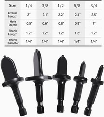 Professional Flaring Tool Set: 5 Pieces with Friction Heat Technology for HVAC