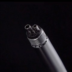 Dental Surgical 45 Degree High Speed Handpiece Push Button Single Spray 4 Holes