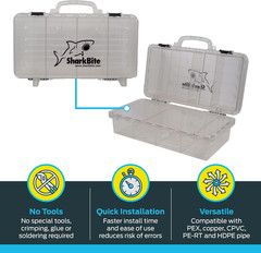 Durable Heavy Duty Contractor Tool Box U3001A for Fittings and Supplies