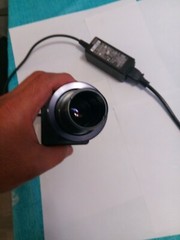 PANASONIC GP-KR222 WITH OPTEM CLAMP 25-70-13 AND OPTEM 38XSC38 25-70-54