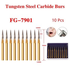 Dental Trimming & Finishing Burs Carbide FG 7901 /7902/7903 for High handpiece u