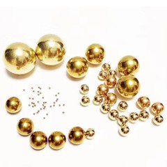 0.9mm-45mm Precision Solid Brass Ball Eectrical Instrument Bearings Rolling Bead