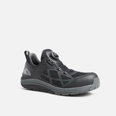 Red Wing Shoes Black Industrial Work Shoes BOA Closure Safety Toe Durable Design