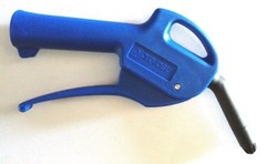 Air Blow Gun OSHA Silent Nozzle Air Blowgun 1/4” FPT Inlet 77 dba Non Scratch