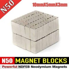 10 20 50 100Pcs Super Strong Block Magnets 10 x 5 x 3mm Rare Earth Neodymium N50