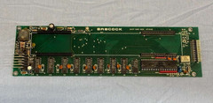 Babcock Display Control PCB Circuit Board Part 1500-5021, VF0140-02