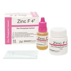 Dental Zinc F + Zinc Phosphate Cement to use as base, lining and luting cement