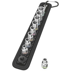 Wera 1/4″ Drive Metric Socket Set on Storage Belt (9 Piece)