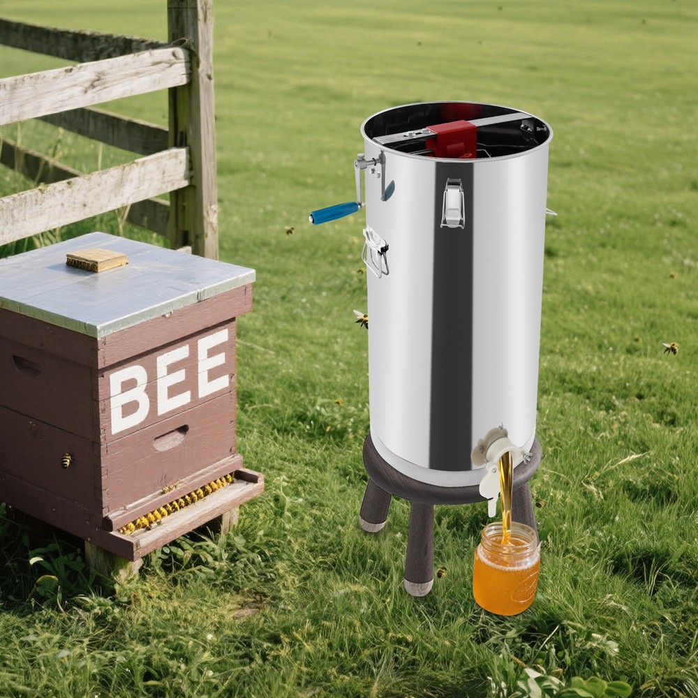 Manual Honey Spinner – Efficient Stainless Steel Honey Extractor for Beekeepers